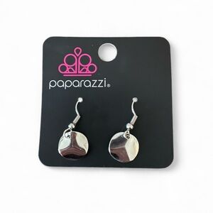 Paparazzi Silver Dangle Earrings